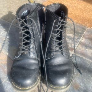 Junior 1460 softy t leather lace up boots